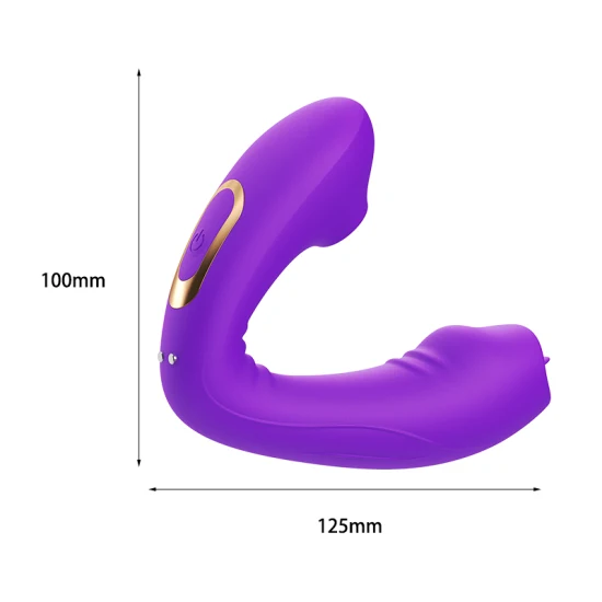 Vibradores púrpuras modificados para requisitos particulares del conejo del silicón del estimulador sexual adulto múltiple del clítoris para las mujeres
